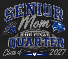 Load image into Gallery viewer, OFFICIAL 2026 Byron Nelson High School Football Senior Mom Shirt