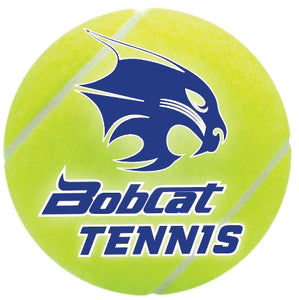 24" NON-VARSITY Bobcat Tennis Yard Sign
