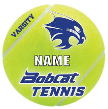 Load image into Gallery viewer, 24&quot; CUSTOM VARSITY Bobcat Tennis Yard Sign