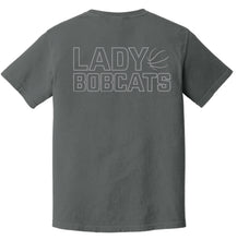 Load image into Gallery viewer, Lady Bobcat Basketball Comfort Colors® Heavyweight Ring Spun Tee Shirt